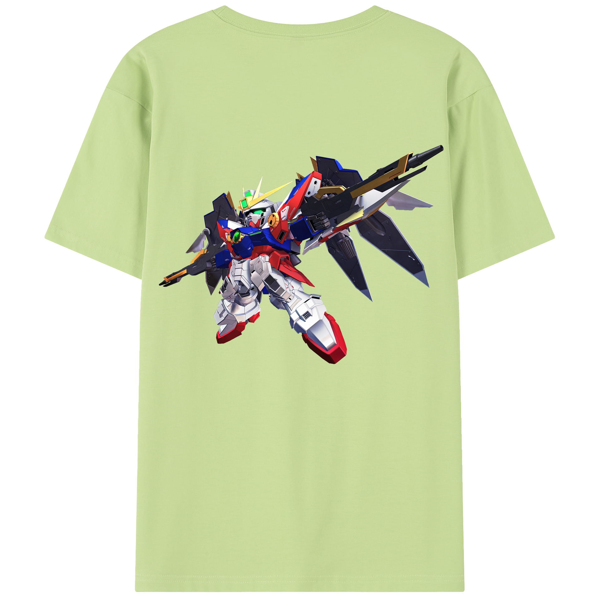 （画像用） 機動戦士ガンダム Mobile Suit Gundam 綿100％半袖Tシャツ（背面プリント）